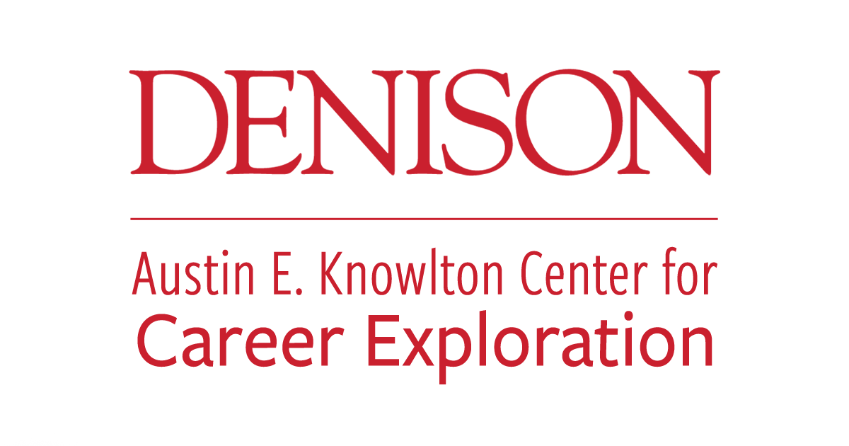 Analyst Knowlton Center for Career Exploration Denison