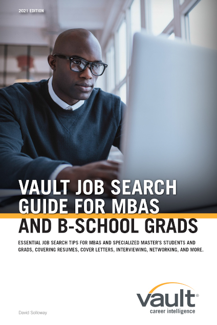 Vault Job Search Guide for MBAs and B-School Grads