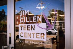 Jim Gillen Teen Center Entrance