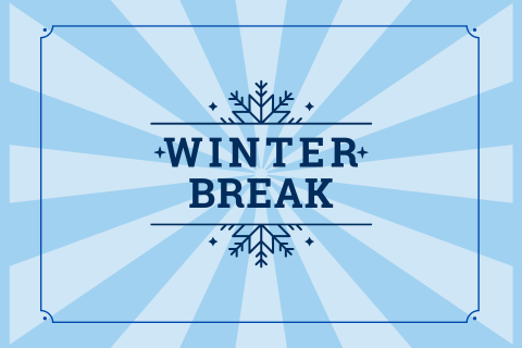 Snowflakes with title,