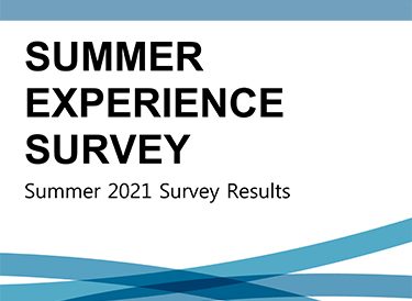 MIT 2021 Summer Experience Survey