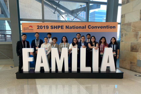 SHPE group at national convention 2019