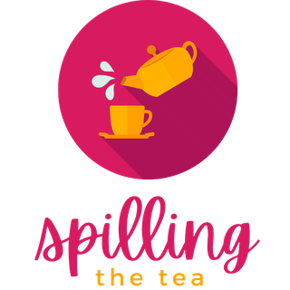 Tea pot and tea cup with spill