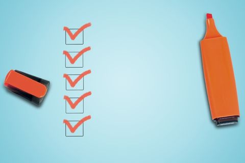 Resume checklist and worksheet