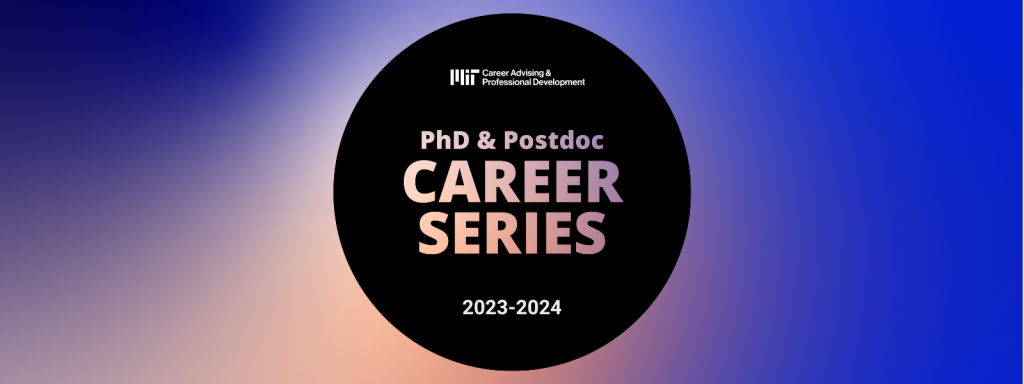 Logo: PhD & Postdoc Career Series