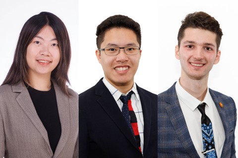 Headshots: Yutao Gong, Brandon Man, and Andrii Zahorodnii