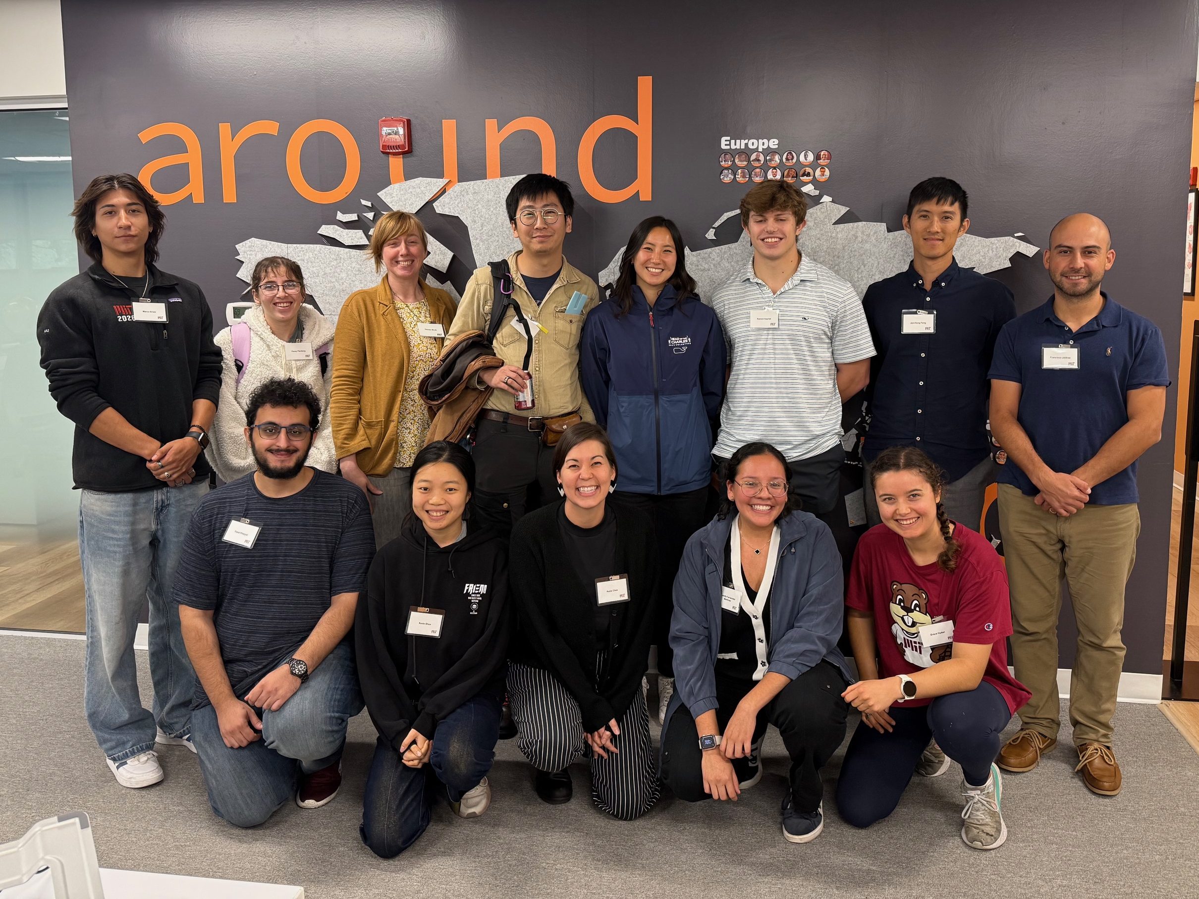 Group of MIT Mechanical Engineering students and Lexington Medical team members posing in the company's lab during a CAPD-organized site visit highlighting medical-device innovation and career exploration.