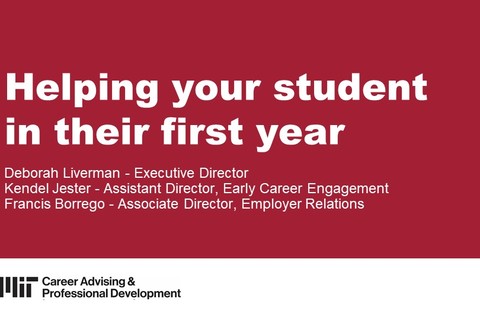 Title slide which reads