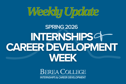 Weekly Update: Spring 2026 Internships & Career Development Week