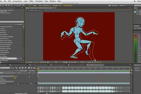 Editing and Animating to Sound with Adobe After Effects