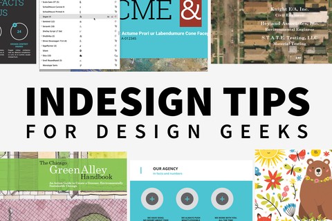 InDesign Tips for Design Geeks