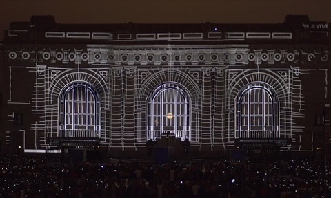 Projection Mapping Union Station’s History