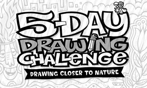 5-Day Drawing Challenge: Drawing Closer to Nature