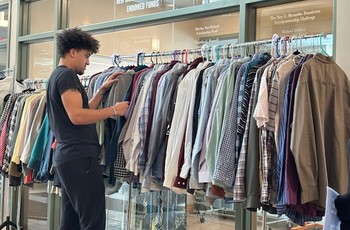 Career Closet Pop-up Day Two