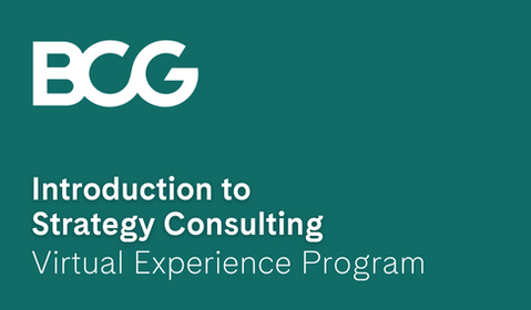 Introduction to Strategy Consulting Program