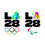 LA28 - The Los Angeles Organizing Committee for the 2028 Olympic and Paralympic Games logo