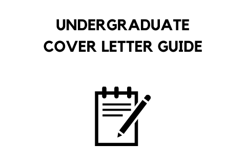 Undergraduate Cover Letter Guide