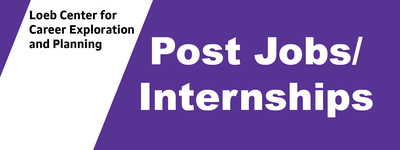 Post Jobs Internships Loeb Center for Career Exploration and Planning