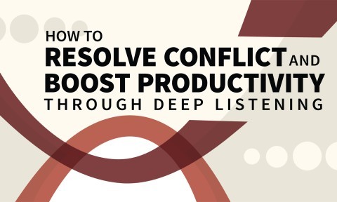 How to Resolve Conflict and Boost Productivity through Deep Listening