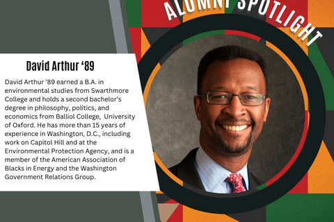 Photo of David Arthur 89' with short bio