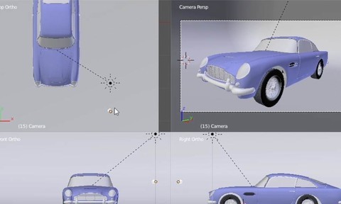 Blender: Vehicle Modeling