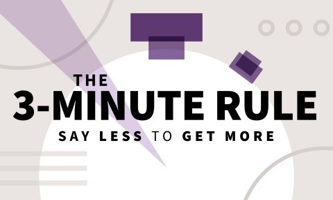 The 3-Minute Rule: Say Less to Get More