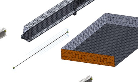 Triangular Shell In Solidworks SOLIDWORKS: Shell and Beam Modeling in FEA – Mohr Career Services ...