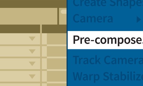After Effects Apprentice: 08 Nesting and Precomposing