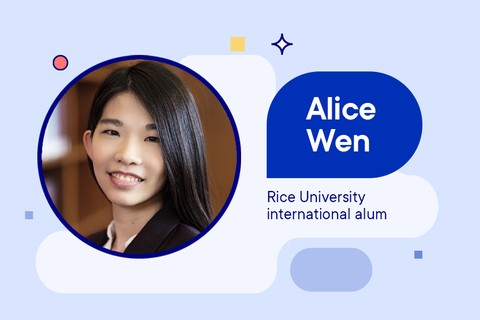 A photo of Alice Wen, the author of this article.