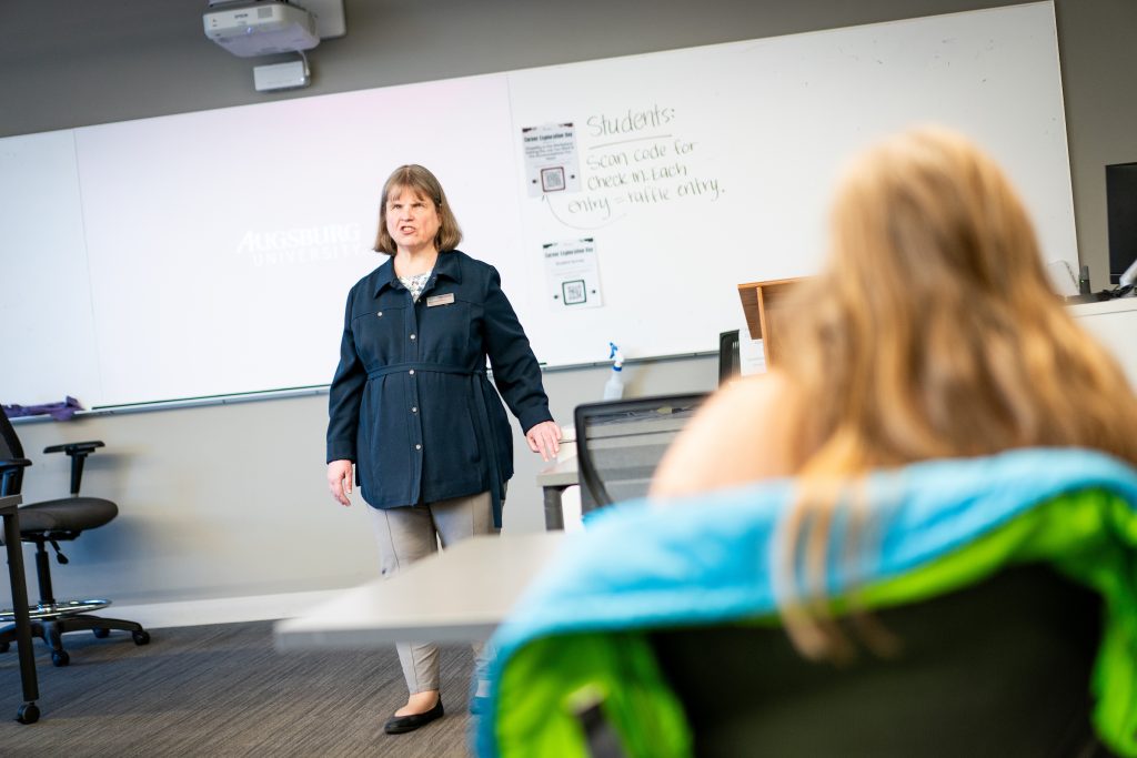 Kathy McGillivray, Director of CLASS, leads a session called, Disability in the Workplace: Getting the Job You Want and the Accommodations You Need