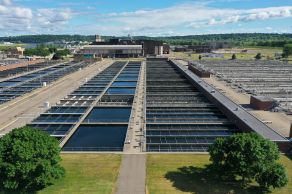 Metropolitan Water Resource Recovery Facility: Treatment: Advanced secondary with chlorination/dechlorination Capacity: 251 million gallons per day Sewer pipes to facility: 389 miles