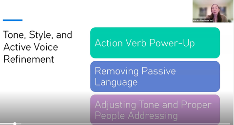 Workshop Recording: AI Tools for Resumes and Cover Letters with Natalia Piamonte