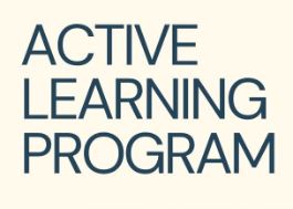 Title Image that says Active Learning Program