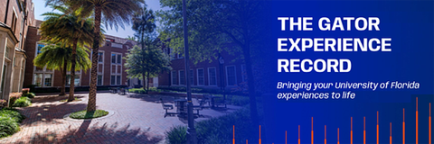 Gator Experience Record Banner graphic