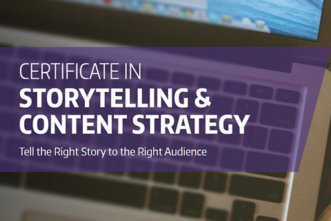 Certificate in Storytelling & Content Strategy