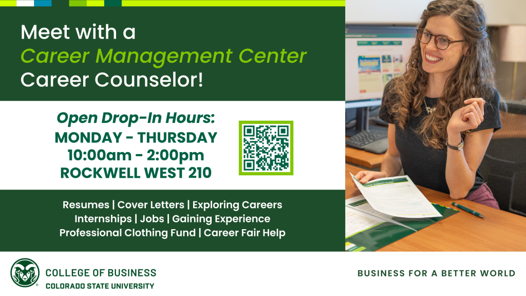 Career Counseling Drop In: Monday-Thursday 10:00am - 2:00pm 