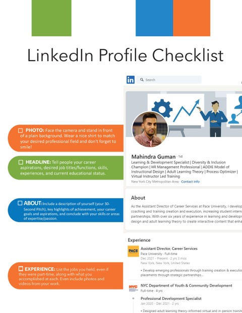 LinkedIn Profile Checklist