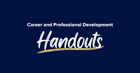 Getting the Most Out of the Career Fair