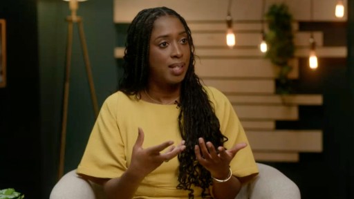 Professional Women discussing important information