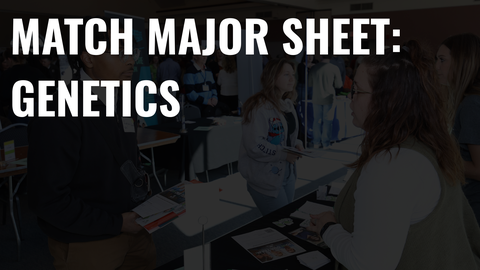 Match Major Sheet: Genetics