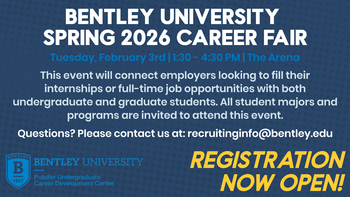 Bentley University Spring 2026 Career Fair