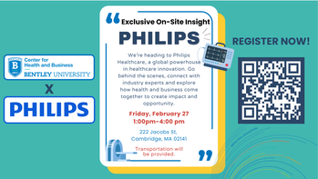 Onsite Insights: Company Visit to Philips Healthcare: REGISTER NOW!
