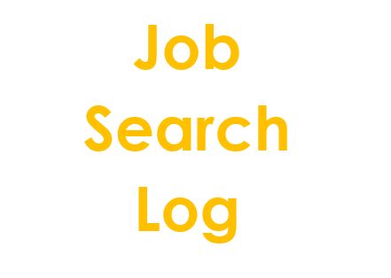 Job Search Log