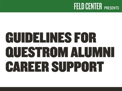 Questrom Alumni Career Services