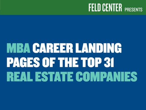 MBA Top 31 Largest Real Estate Companies According to Forbes