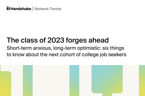 Handshake Network Trends: The class of 2023 forges ahead
