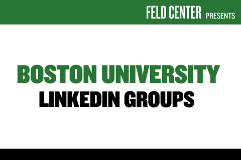 Boston University LinkedIn Groups