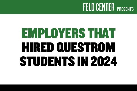 Employers That Hired Questrom Students