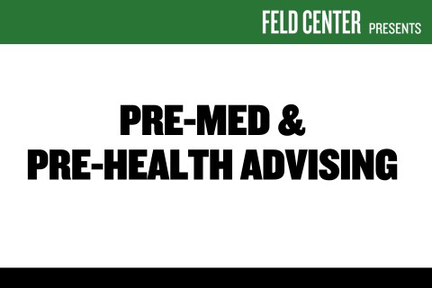 Pre-Med & Pre-Health Advising
