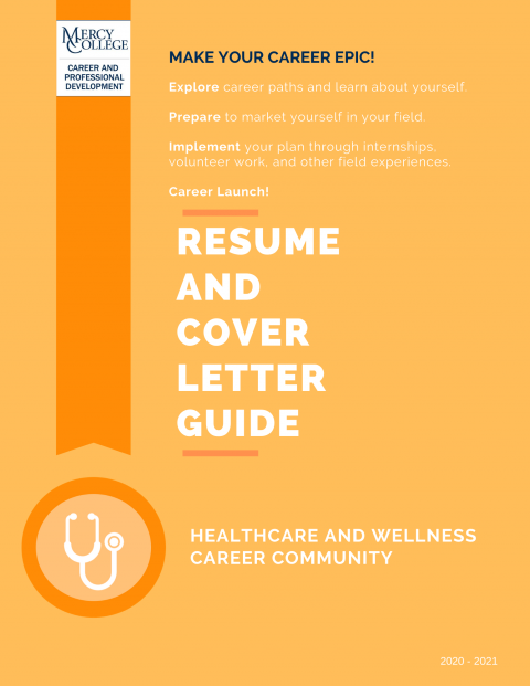 Healthcare and Wellness Resume and Cover Letter Guide